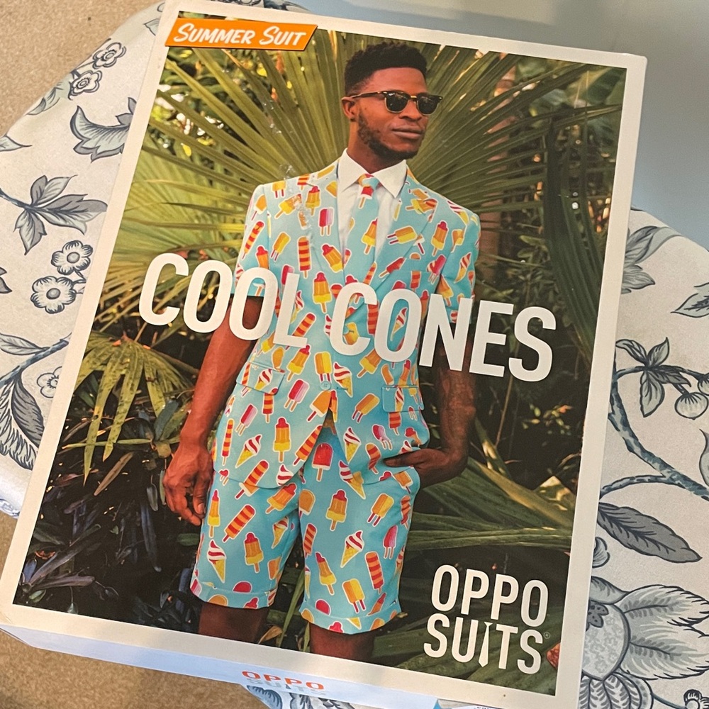 OppoSuits Cool Cones Summer Suit Print
